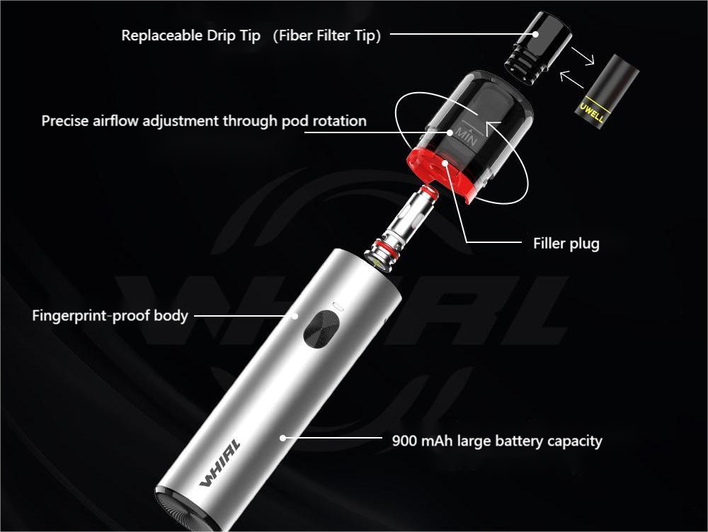 uwell whirl s2 pod system UWELL Whirl S2｜Smooth Body, Big Capacity