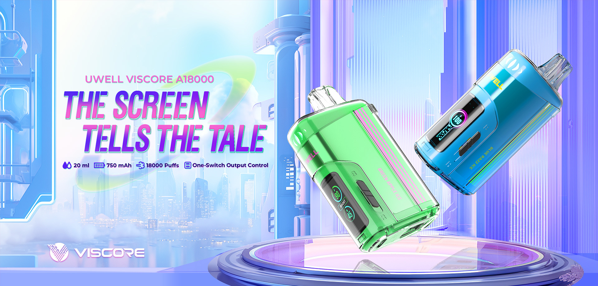 UWELL Unveils the VISCORE A18000