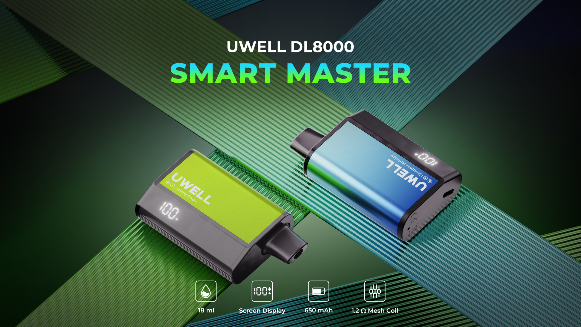 uwell dl8000 smart master disposable vape UWELL DL8000