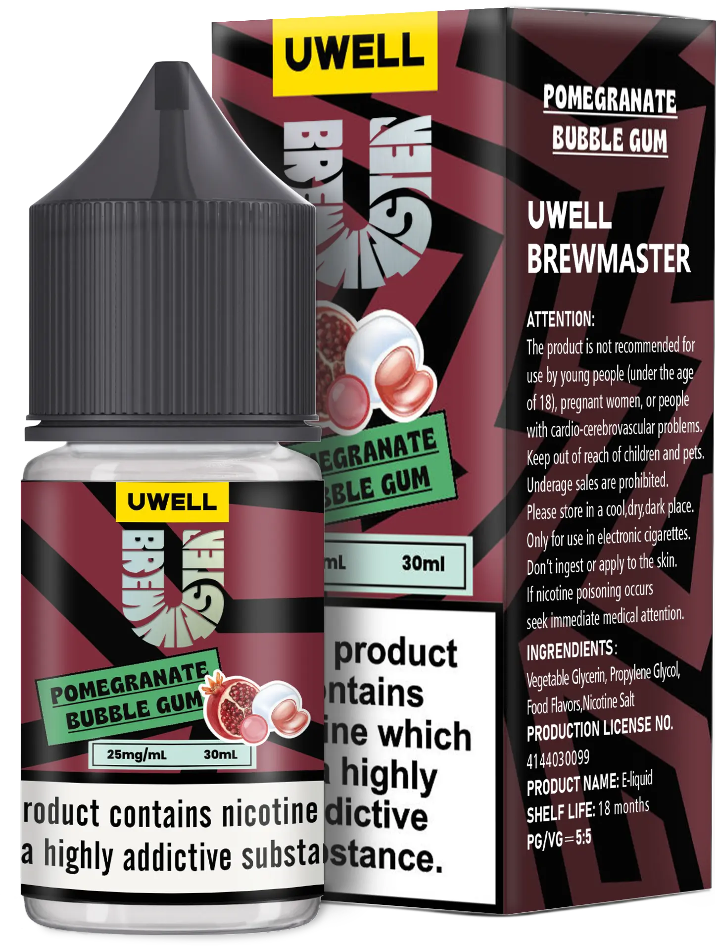 Pomegranate Bubble Gum