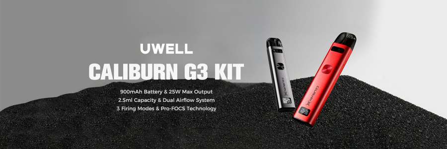 UWELL Launches CALIBURN G3 Pod System with CALIBURN FLAVOR 3.0