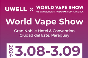 Uwell CALIBURN in World Vape Show Paraguay