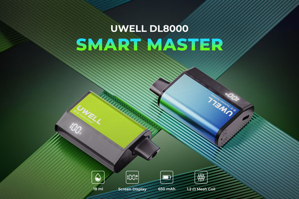 UWELL DL8000 - Smart Disposable E-Cig