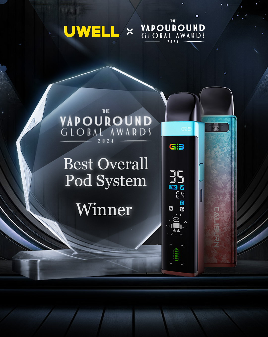 CALIBURN G3 PRO Wins 
