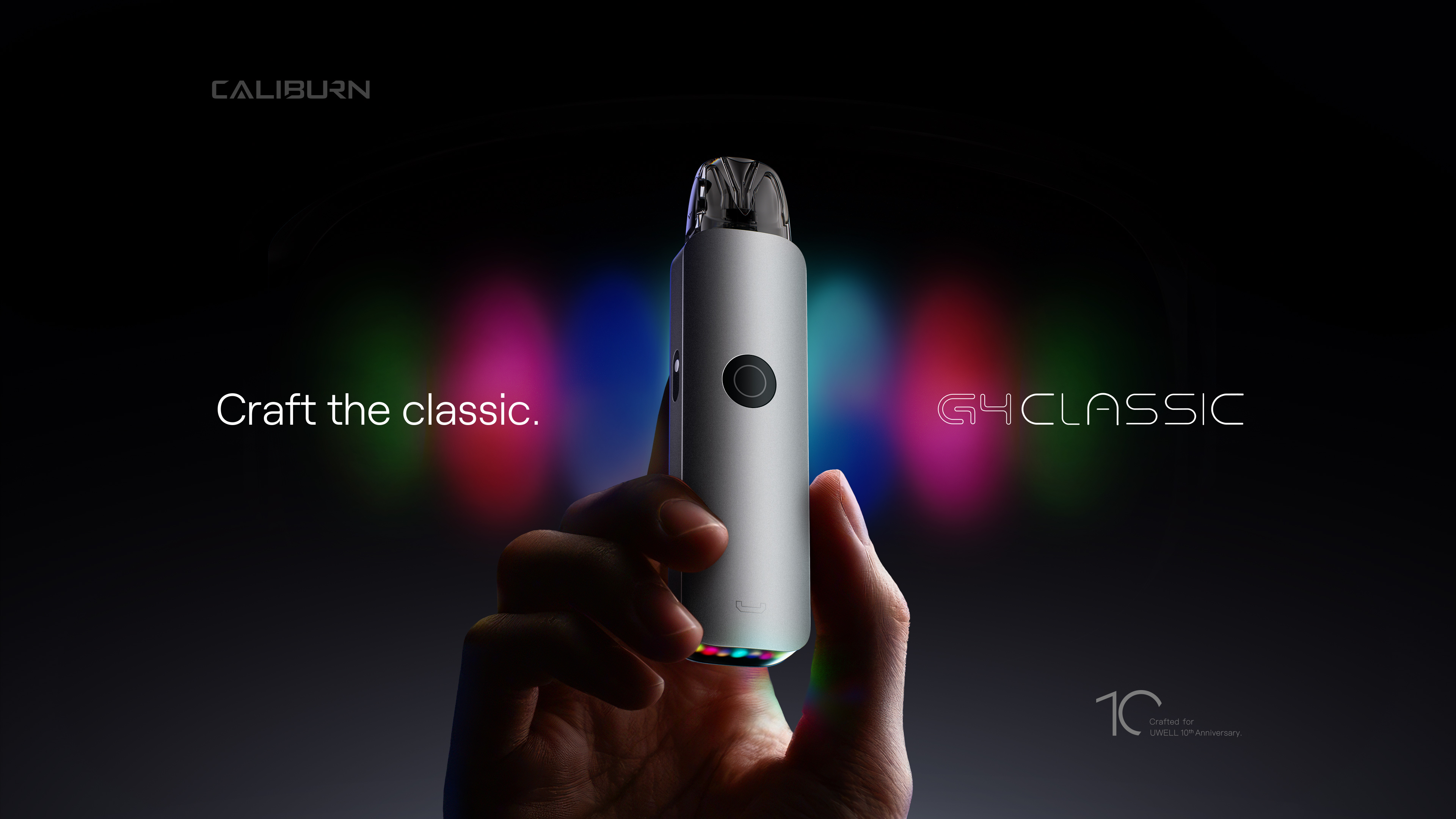 UWELL's 10th Anniversary Milestone: The Official Launch of CALIBURN G4  CLASSIC—A Classic for the Next Decade