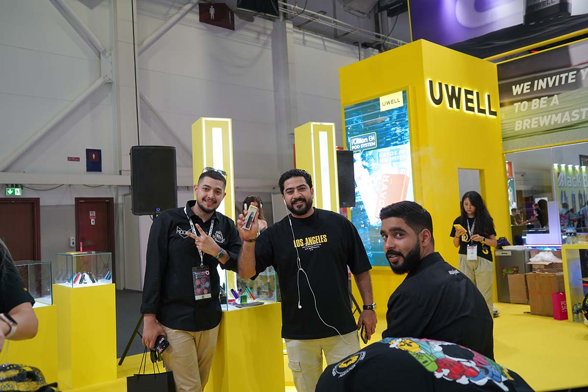 UWELL Shines at the World Vape Show in Dubai 2024