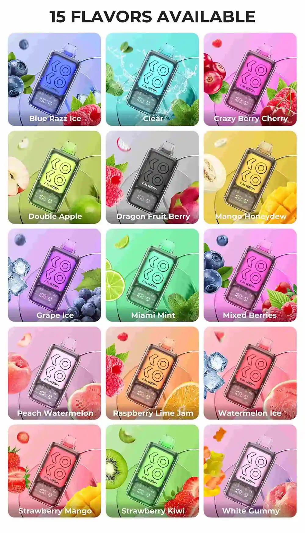 elfbar elfa master akku Uwell Caliburn Bar S18000 Disposable Vape Review main image 1